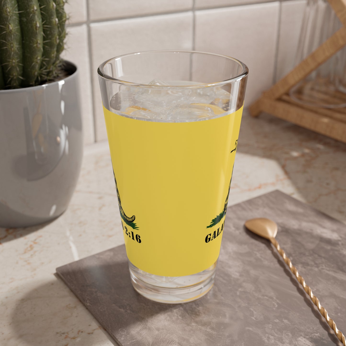 Don't Tread on Me - Pint Glass, 16oz