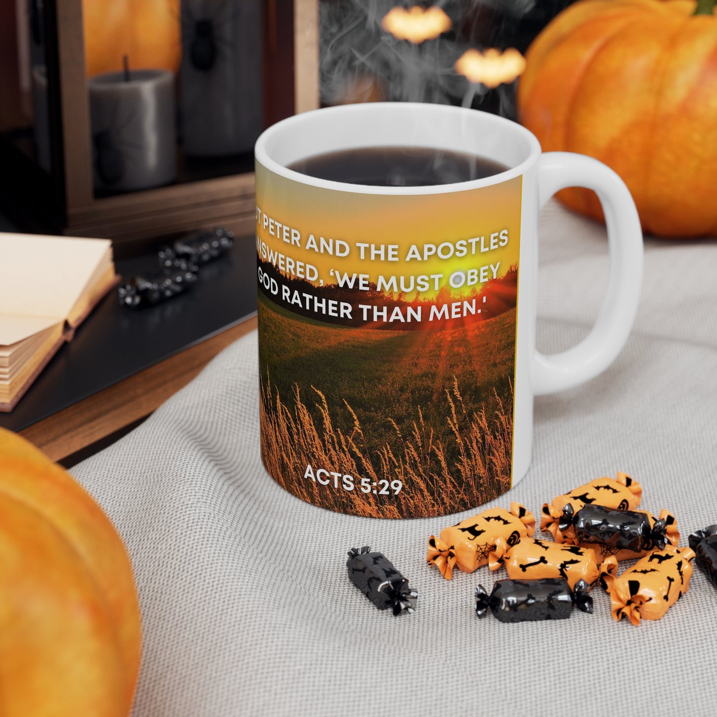 Acts 5:29 - Ceramic Mug 11oz