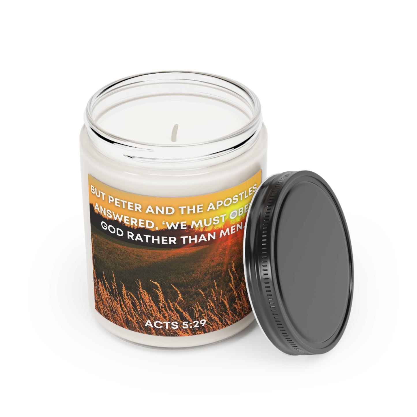 Acts 5:29 - Scented Candle, 9oz