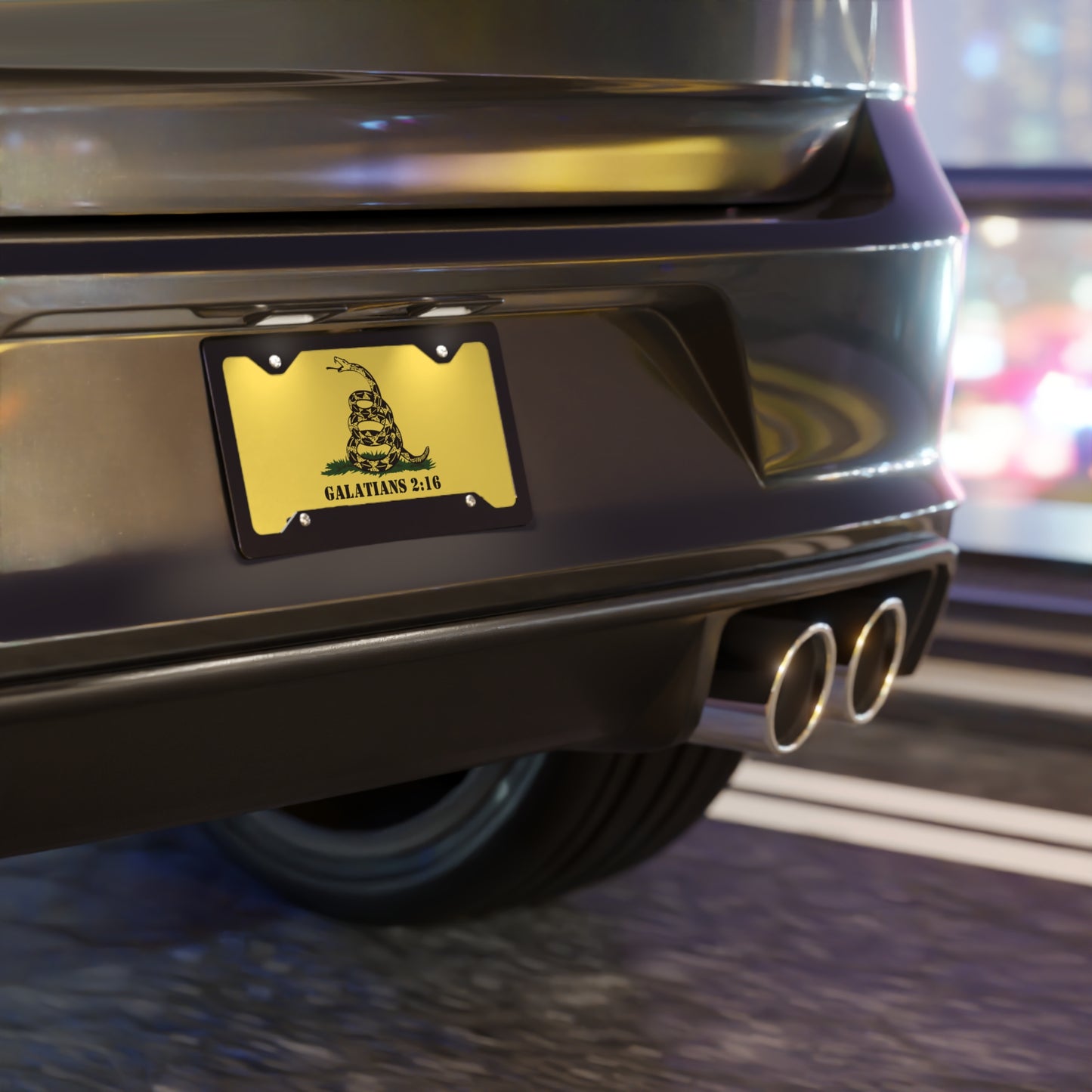 Don't Tread on Me - Vanity Plate