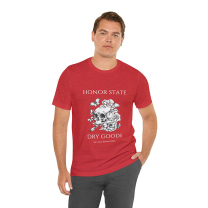 Honor State Dry Goods - Unisex Jersey Short Sleeve Tee