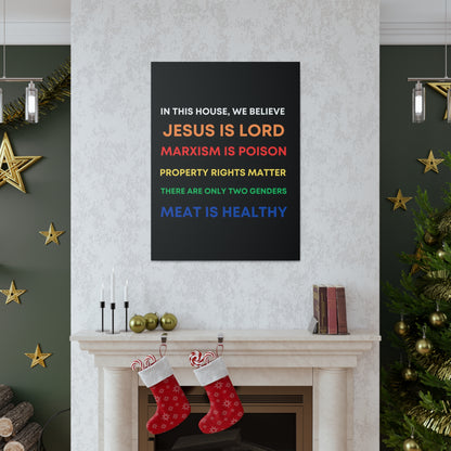 We Believe - Canvas Gallery Wraps