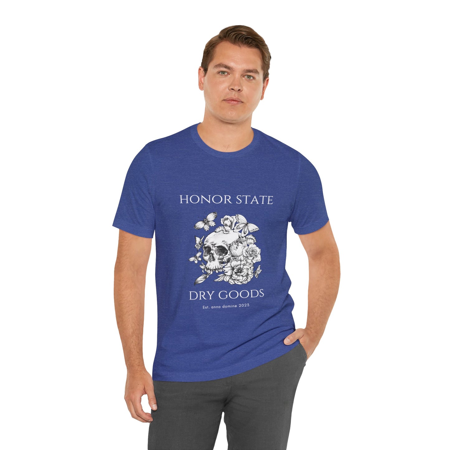 Honor State Dry Goods - Unisex Jersey Short Sleeve Tee