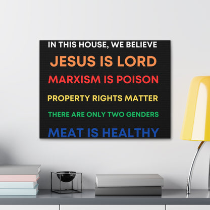 We Believe - Canvas Gallery Wraps