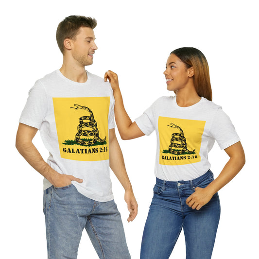 Don't Tread on Me: Galatians - Unisex Jersey Short Sleeve Tee