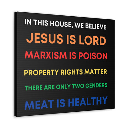 We Believe - Canvas Gallery Wraps
