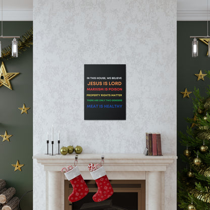 We Believe - Canvas Gallery Wraps