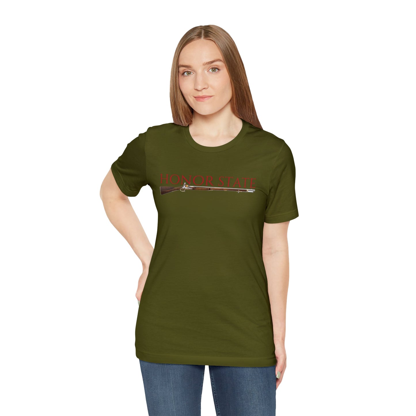 Honor State Signature Design - Unisex Jersey Short Sleeve Tee