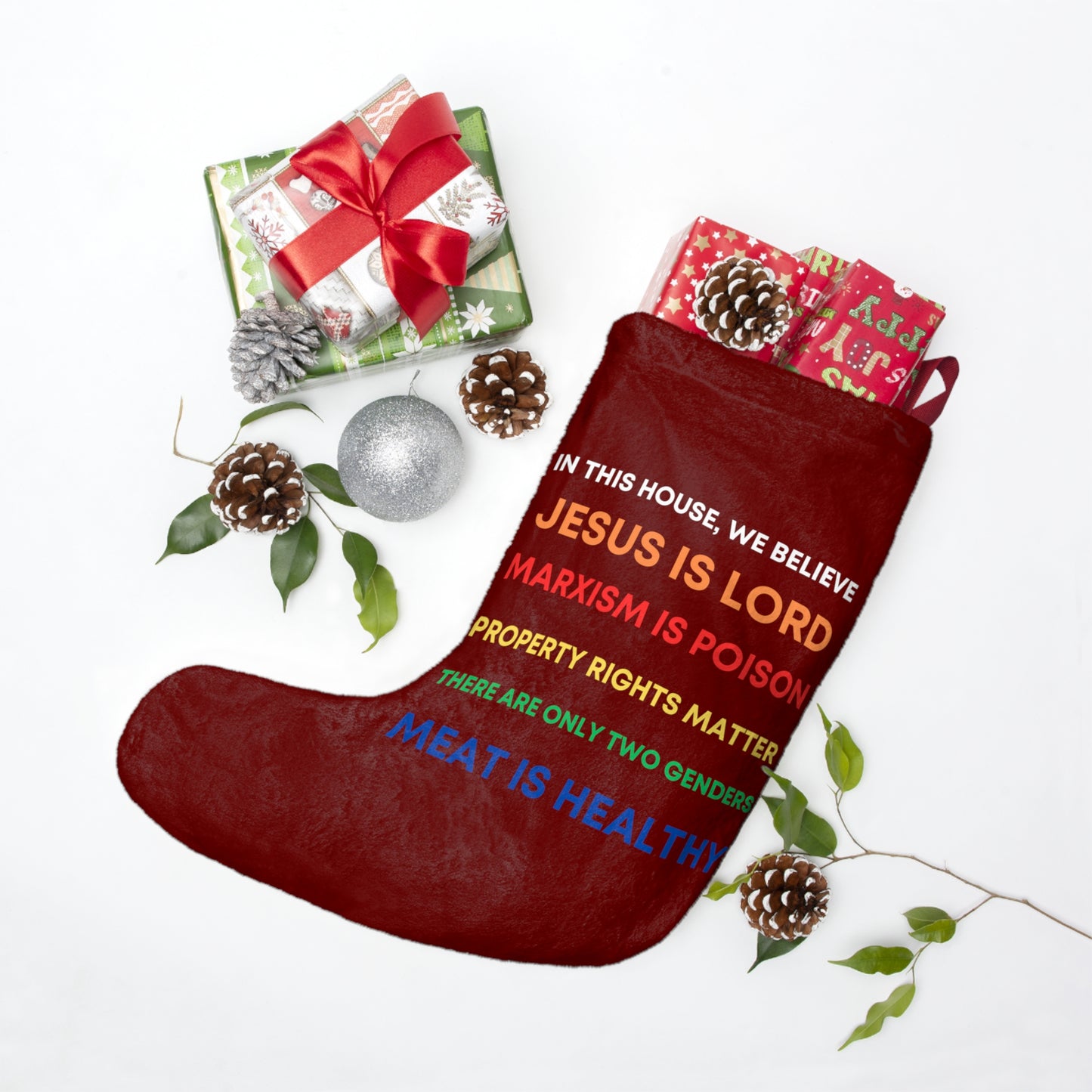 We Believe - Christmas Stocking