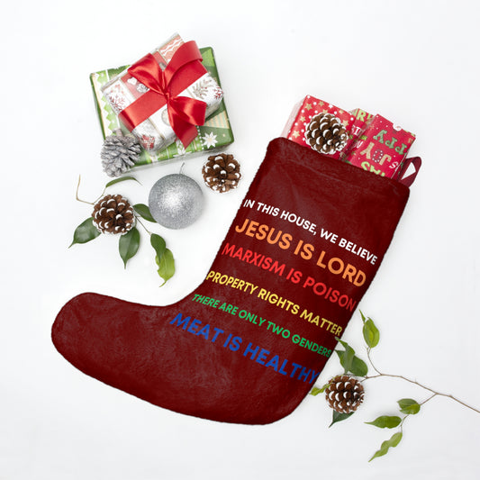 We Believe - Christmas Stocking