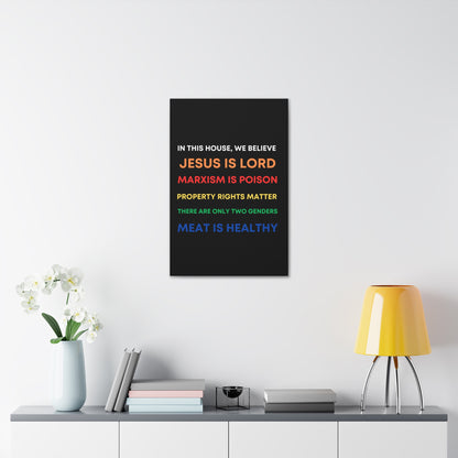 We Believe - Canvas Gallery Wraps