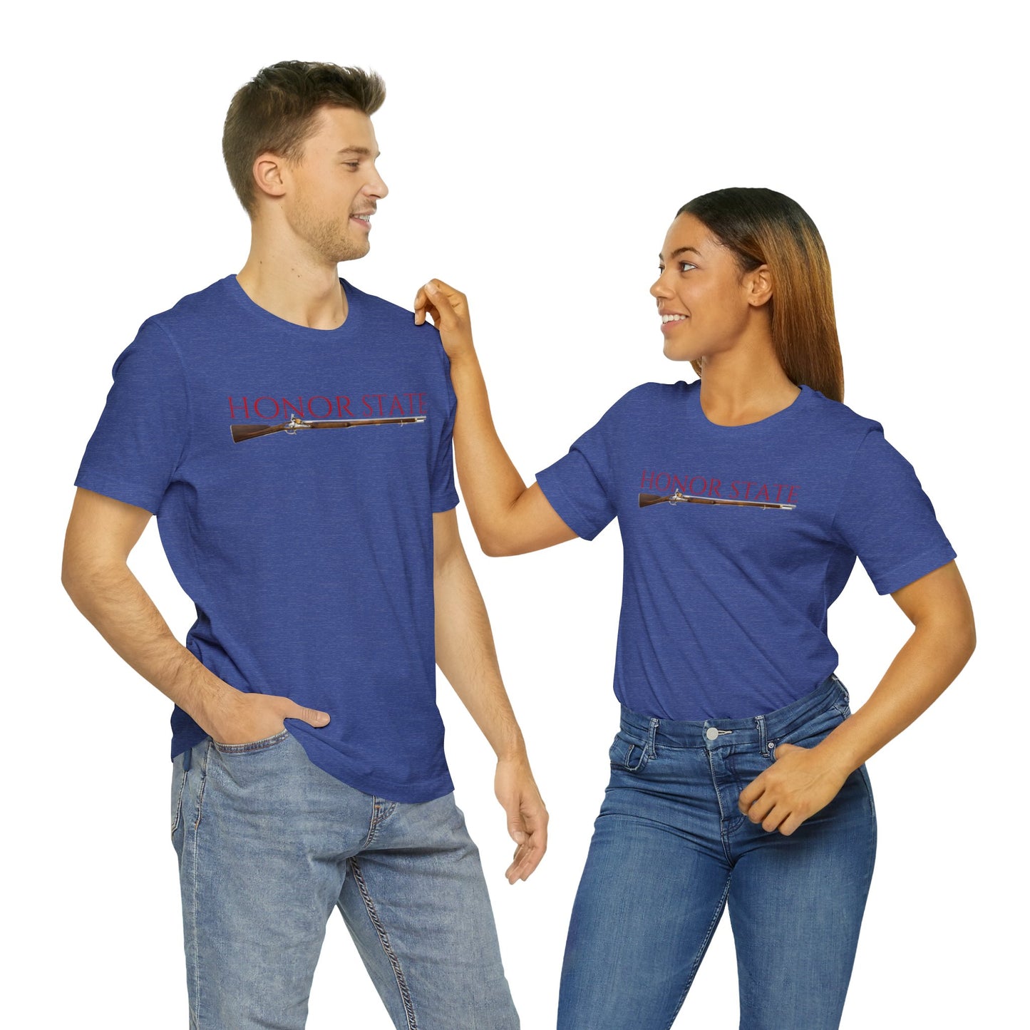 Honor State Signature Design - Unisex Jersey Short Sleeve Tee