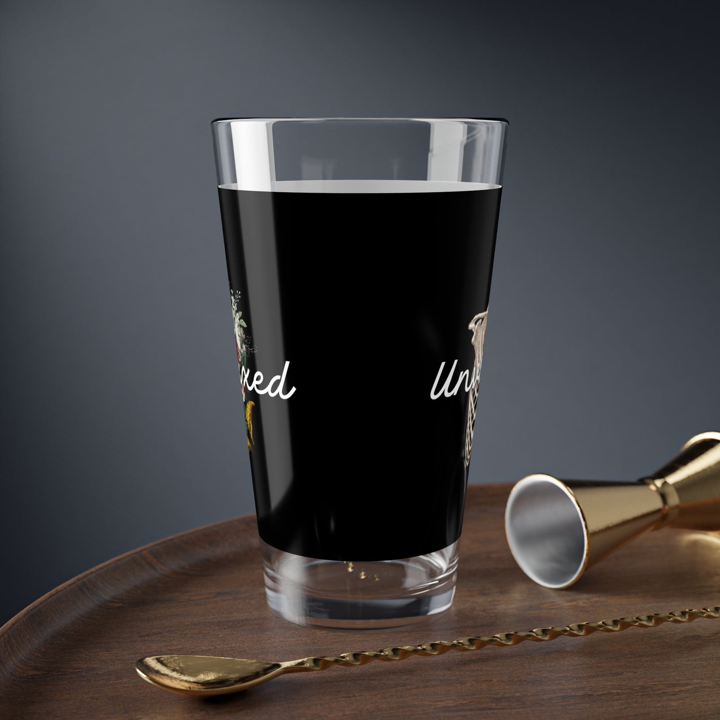 Unva**ed - Pint Glass, 16oz