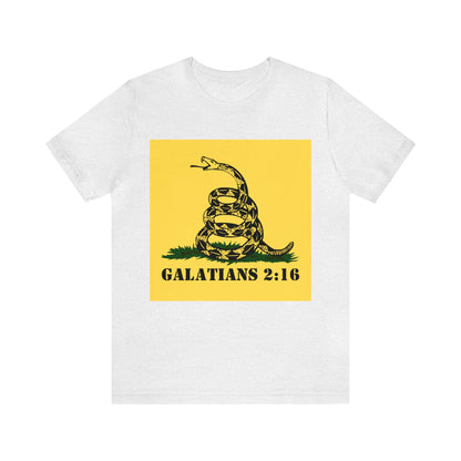 Don't Tread on Me: Galatians - Unisex Jersey Short Sleeve Tee