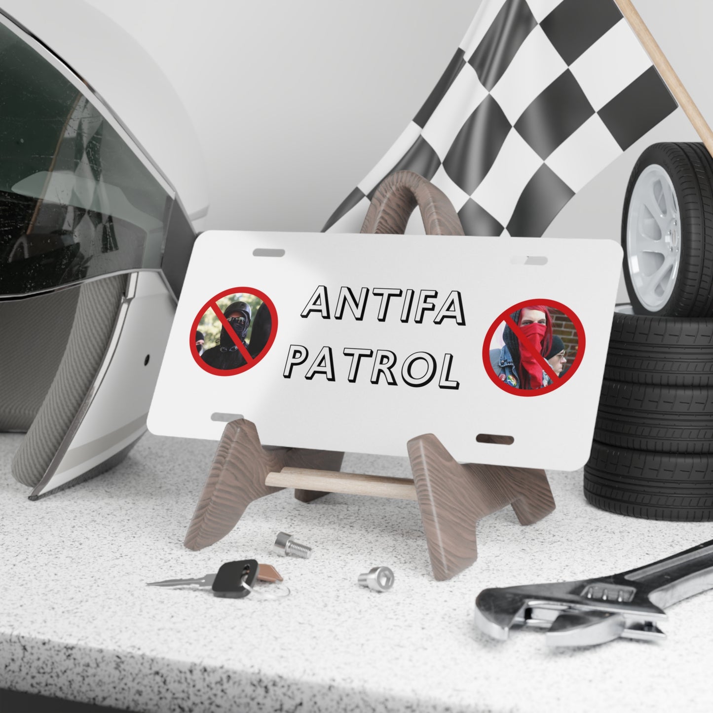 Antif* Patrol - Vanity Plate