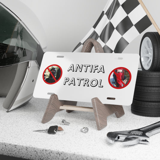 Antif* Patrol - Vanity Plate