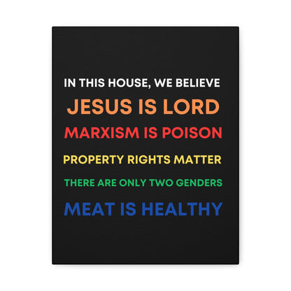We Believe - Canvas Gallery Wraps