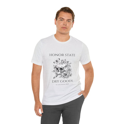Honor State Dry Goods - Unisex Jersey Short Sleeve Tee