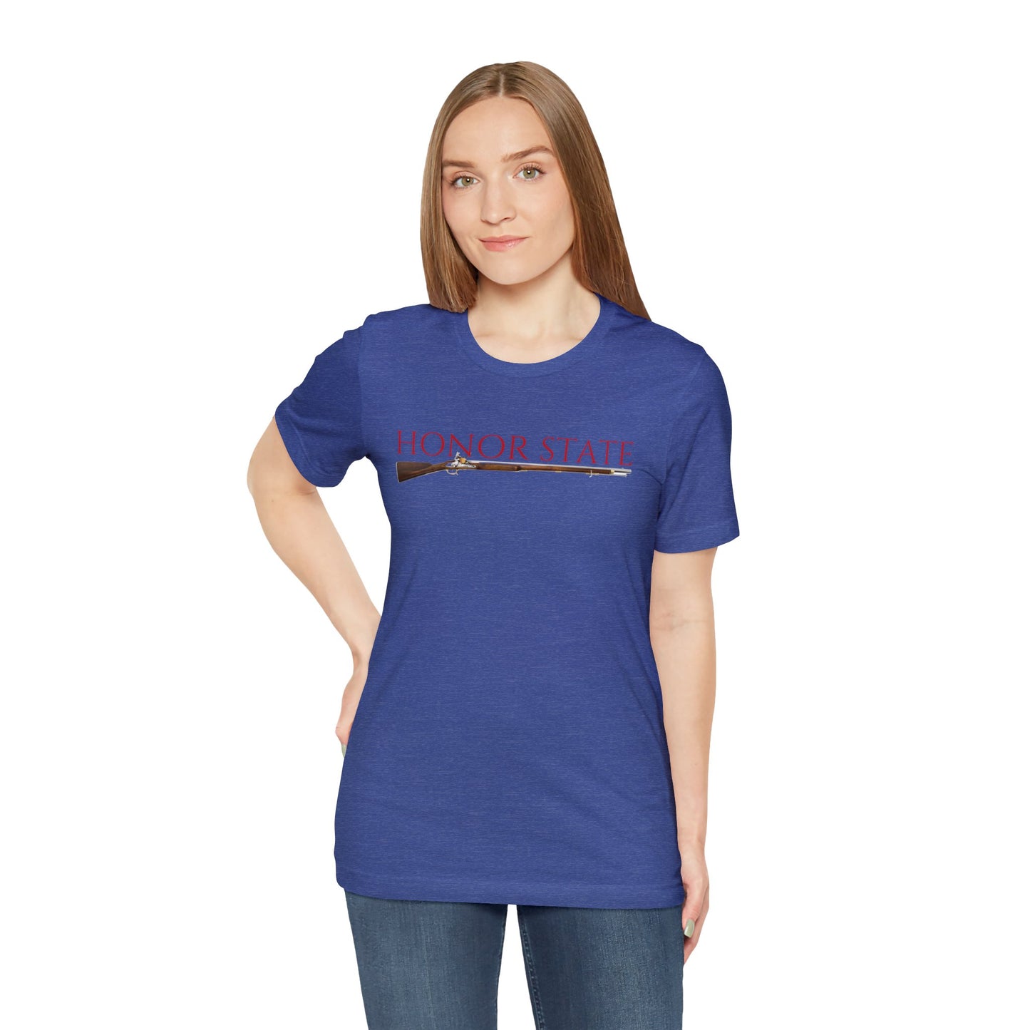 Honor State Signature Design - Unisex Jersey Short Sleeve Tee