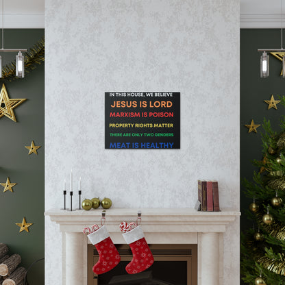 We Believe - Canvas Gallery Wraps