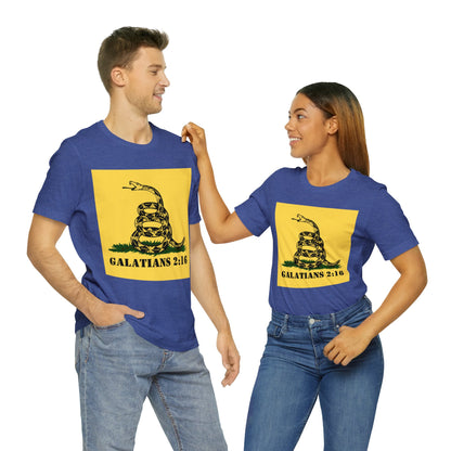 Don't Tread on Me: Galatians - Unisex Jersey Short Sleeve Tee