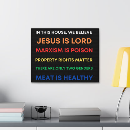 We Believe - Canvas Gallery Wraps