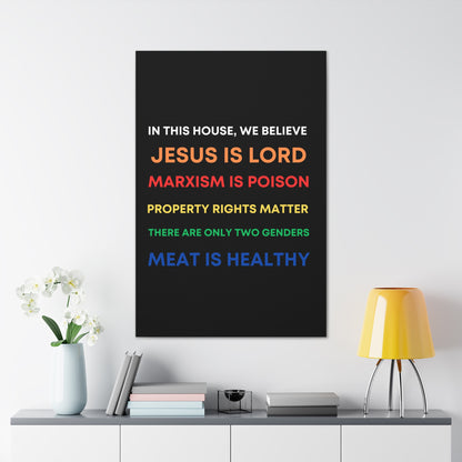 We Believe - Canvas Gallery Wraps