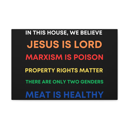We Believe - Canvas Gallery Wraps
