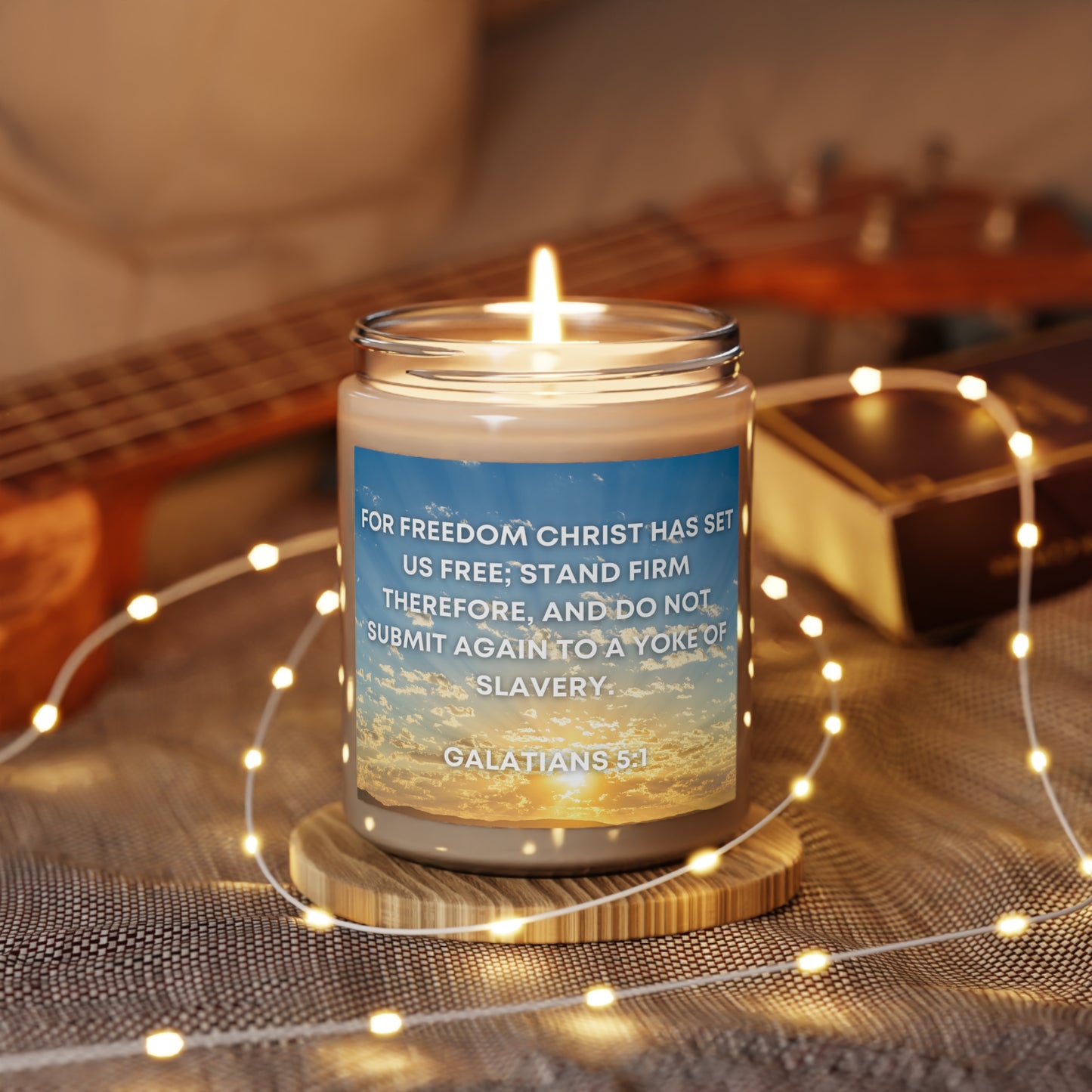 Galatians 5:1 - Scented Candle, 9oz