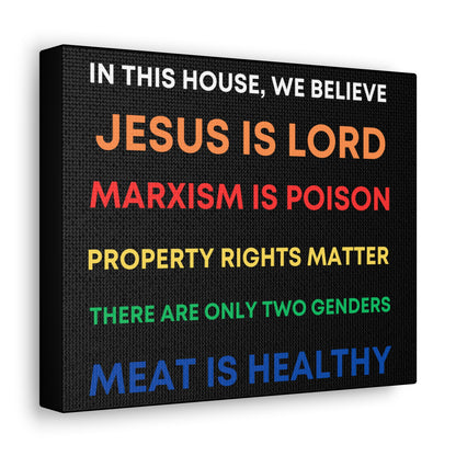 We Believe - Canvas Gallery Wraps