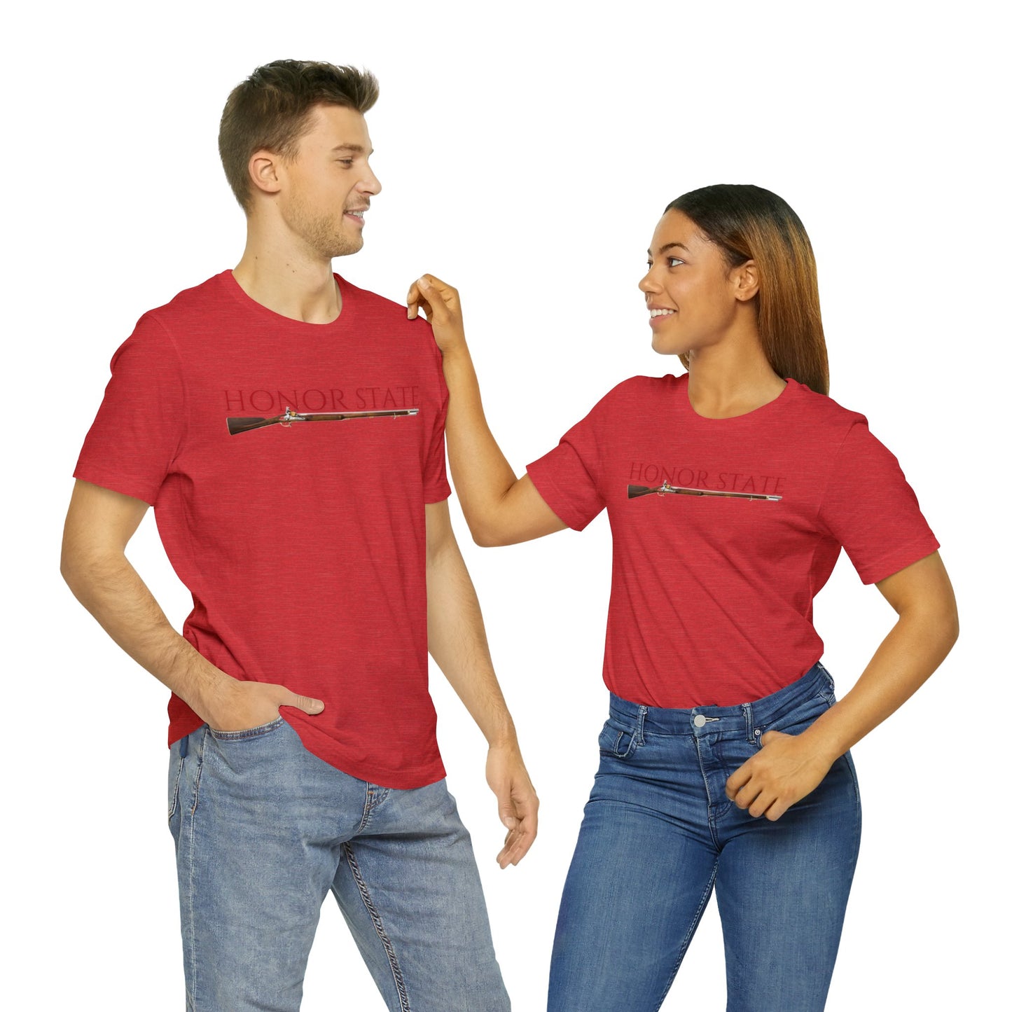 Honor State Signature Design - Unisex Jersey Short Sleeve Tee