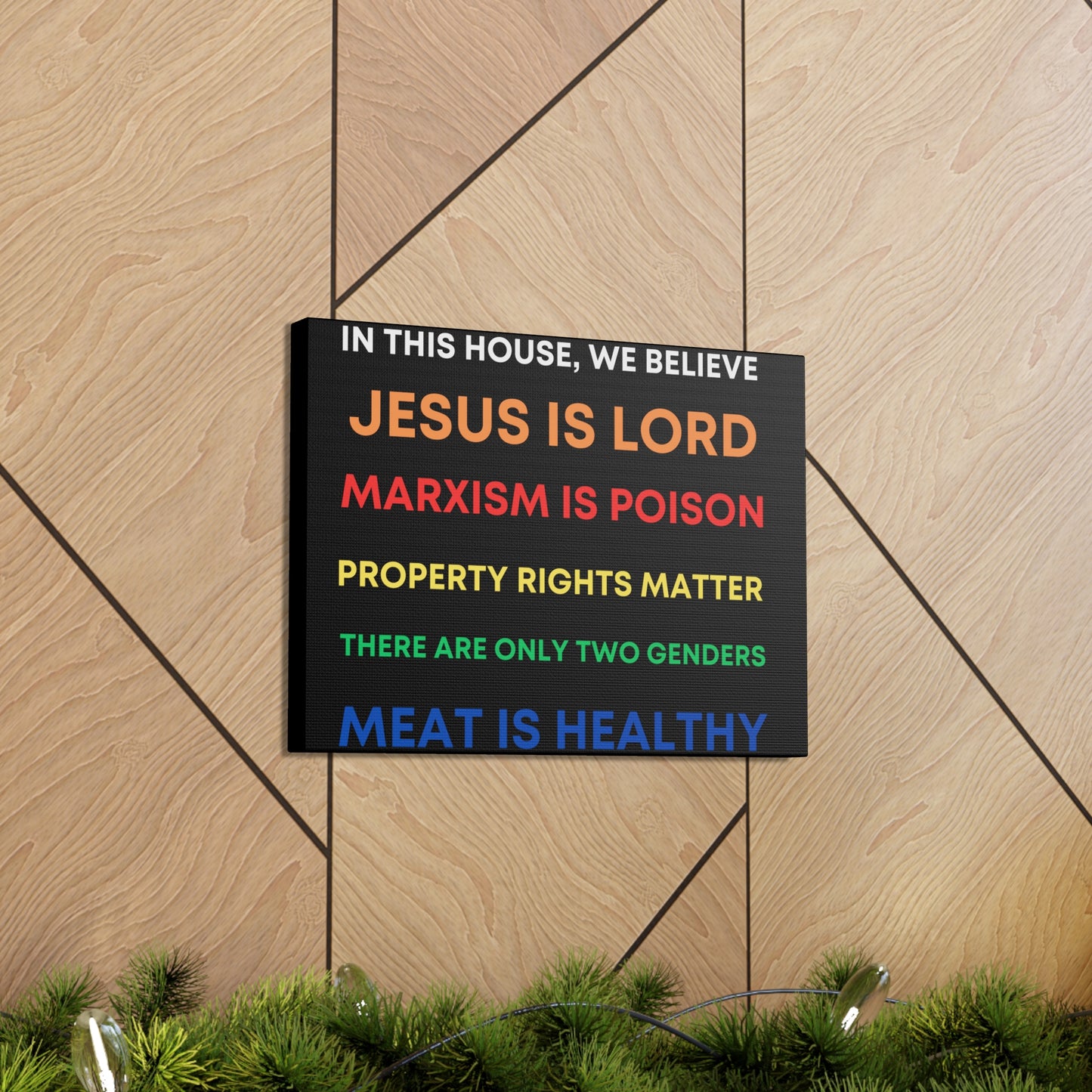 We Believe - Canvas Gallery Wraps