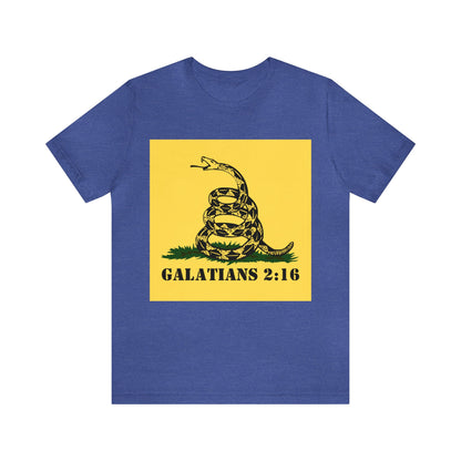 Don't Tread on Me: Galatians - Unisex Jersey Short Sleeve Tee