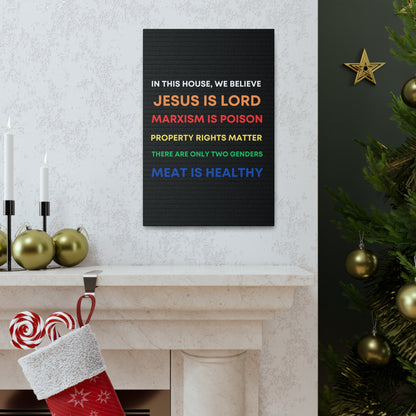 We Believe - Canvas Gallery Wraps