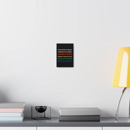 We Believe - Canvas Gallery Wraps