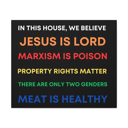 We Believe - Canvas Gallery Wraps
