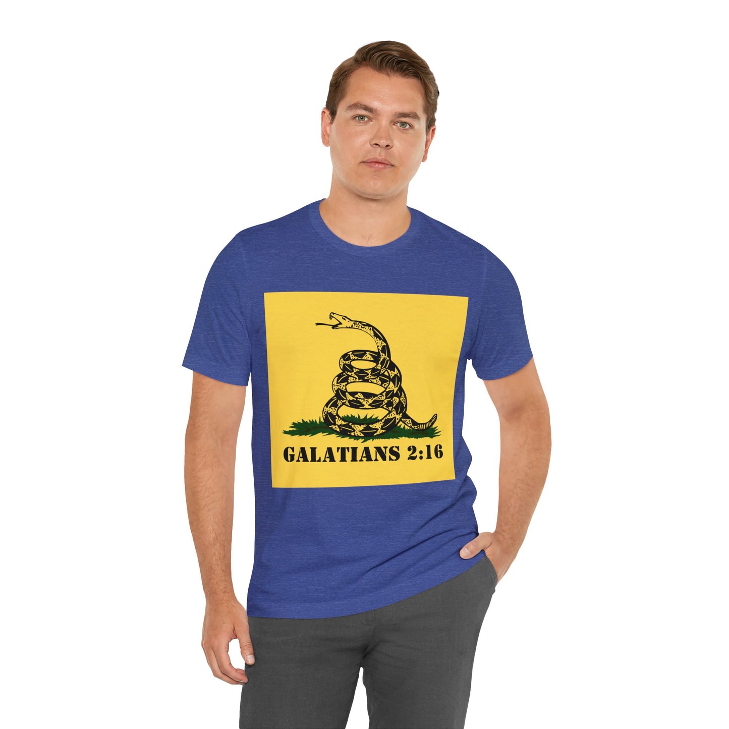 Don't Tread on Me: Galatians - Unisex Jersey Short Sleeve Tee
