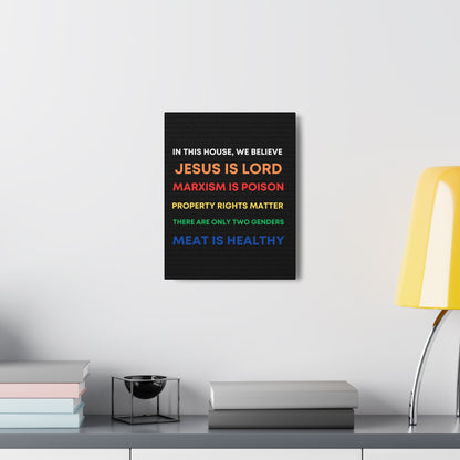 We Believe - Canvas Gallery Wraps