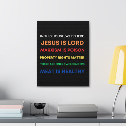 We Believe - Canvas Gallery Wraps