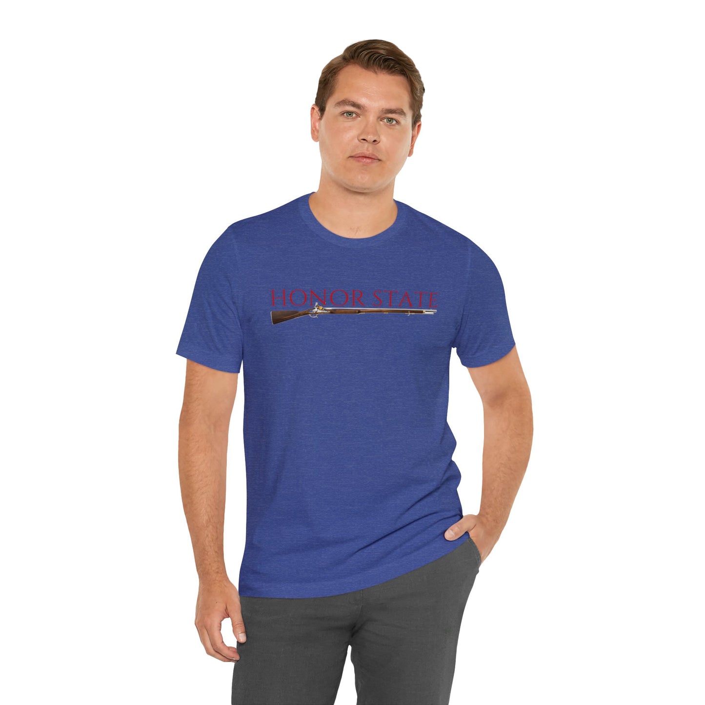 Honor State Signature Design - Unisex Jersey Short Sleeve Tee