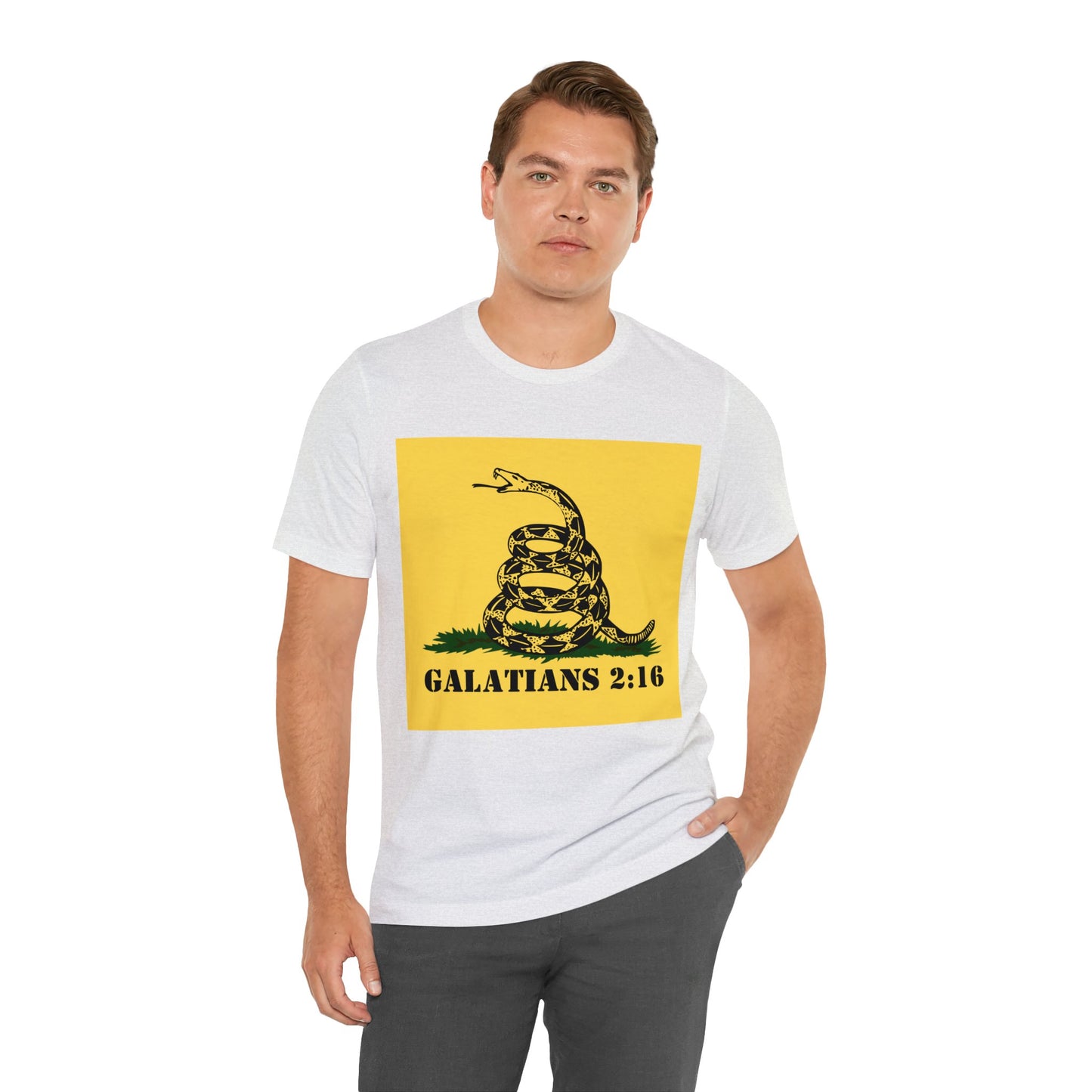 Don't Tread on Me: Galatians - Unisex Jersey Short Sleeve Tee