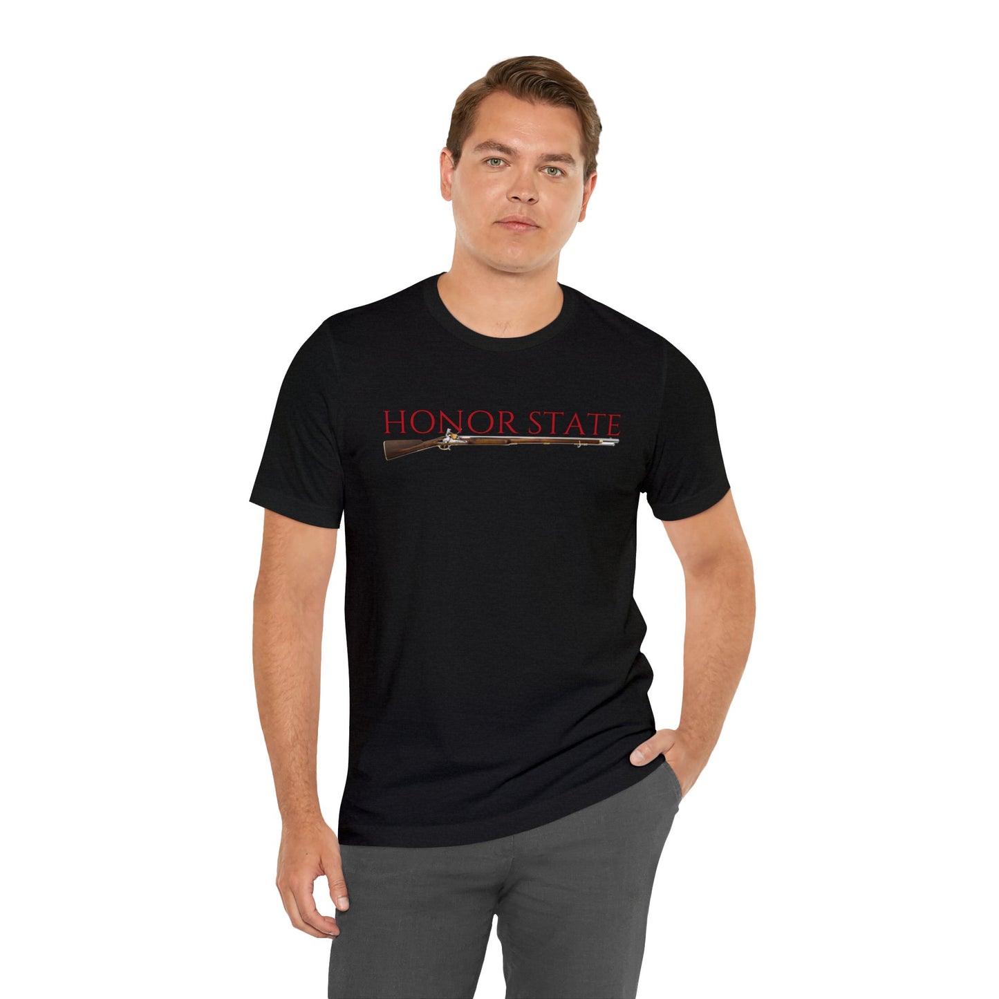 Honor State Signature Design - Unisex Jersey Short Sleeve Tee