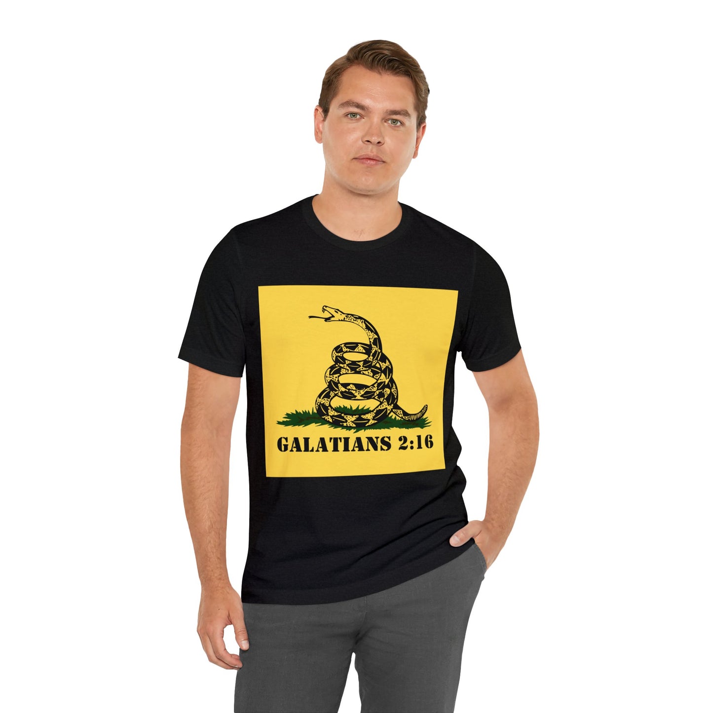 Don't Tread on Me: Galatians - Unisex Jersey Short Sleeve Tee