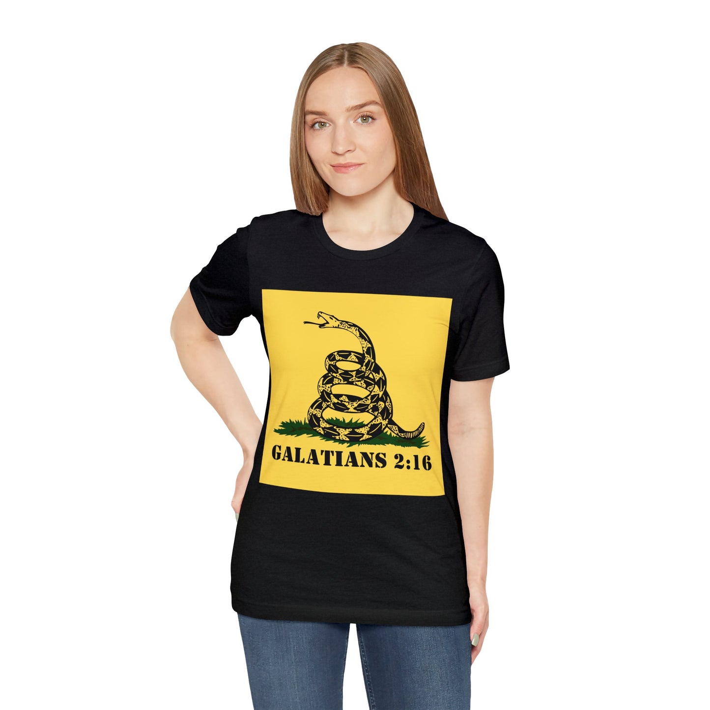 Don't Tread on Me: Galatians - Unisex Jersey Short Sleeve Tee