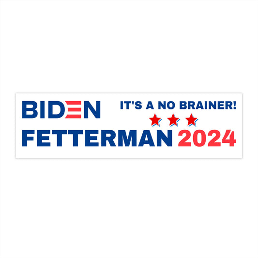 It's a No Brainer! - Bumper Sticker