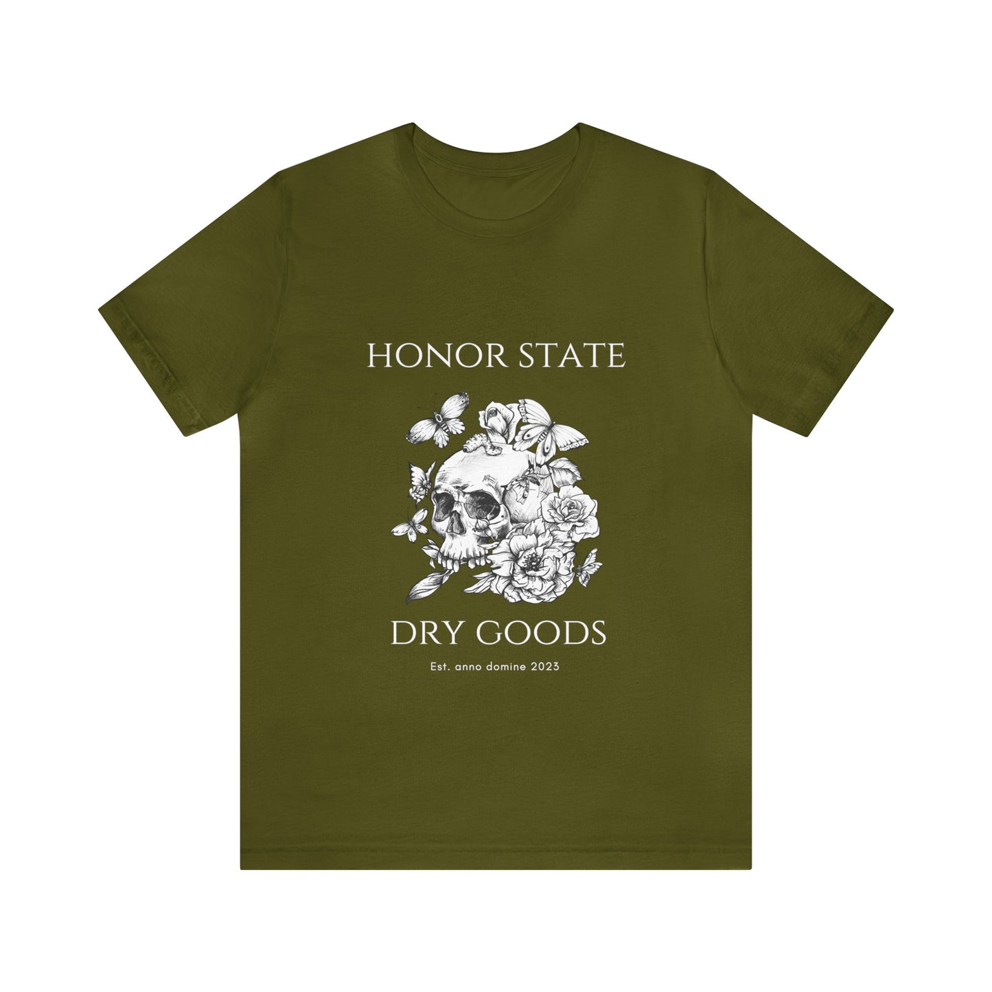 Honor State Dry Goods - Unisex Jersey Short Sleeve Tee