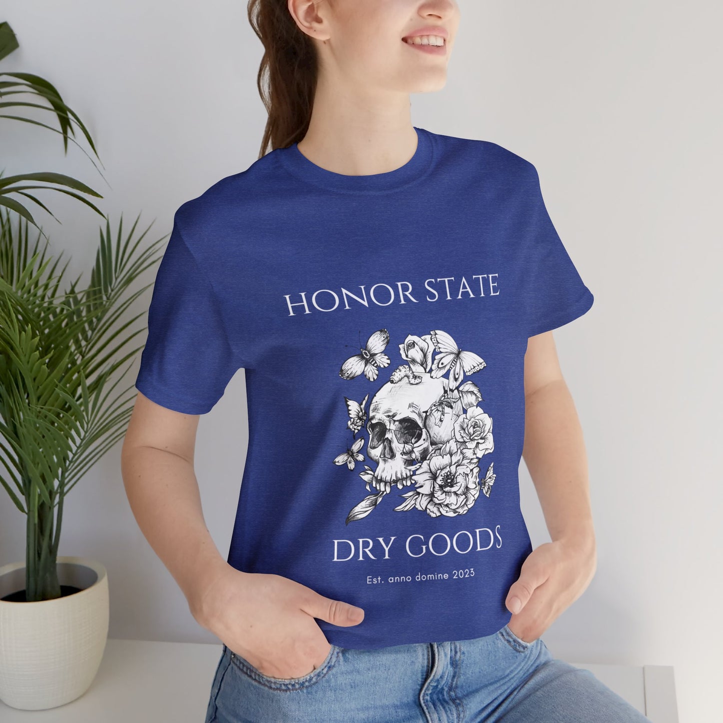 Honor State Dry Goods - Unisex Jersey Short Sleeve Tee