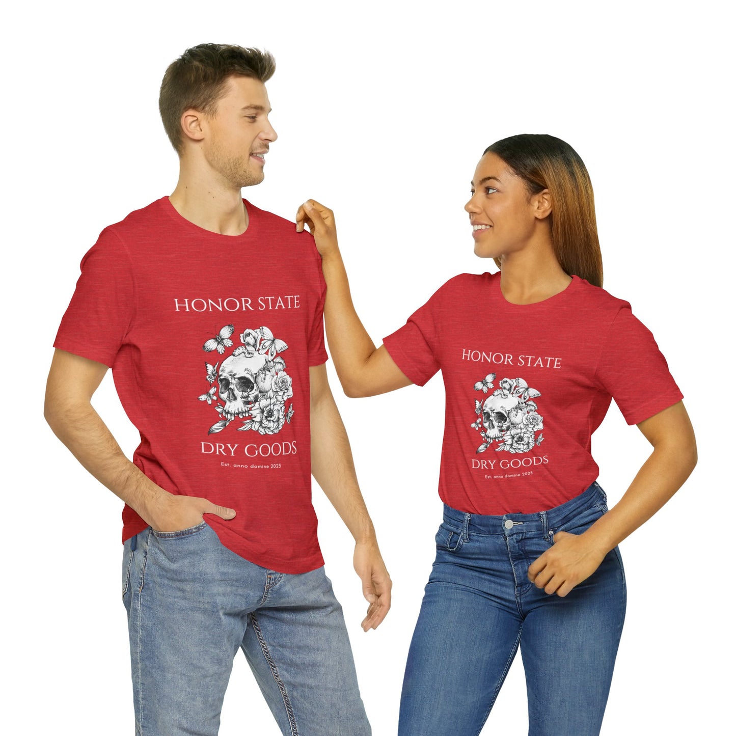 Honor State Dry Goods - Unisex Jersey Short Sleeve Tee