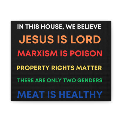 We Believe - Canvas Gallery Wraps