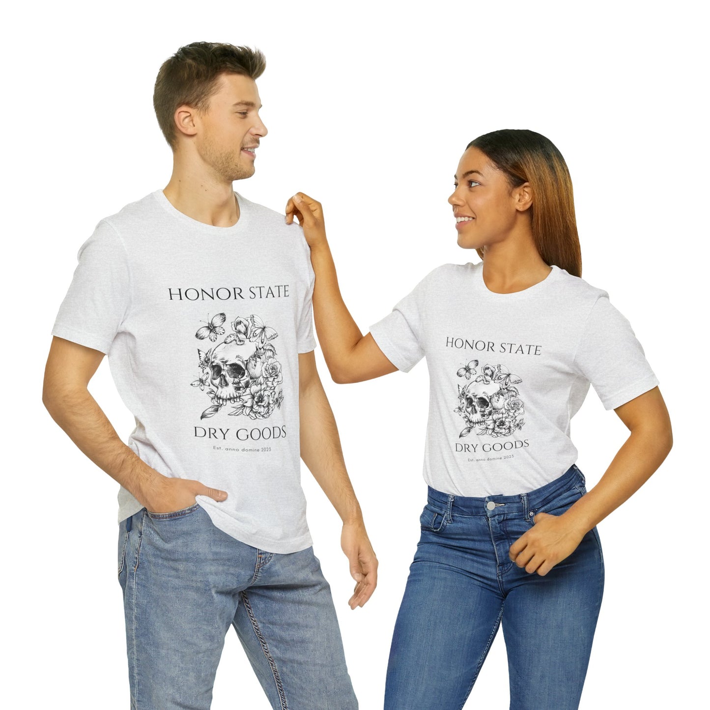 Honor State Dry Goods - Unisex Jersey Short Sleeve Tee